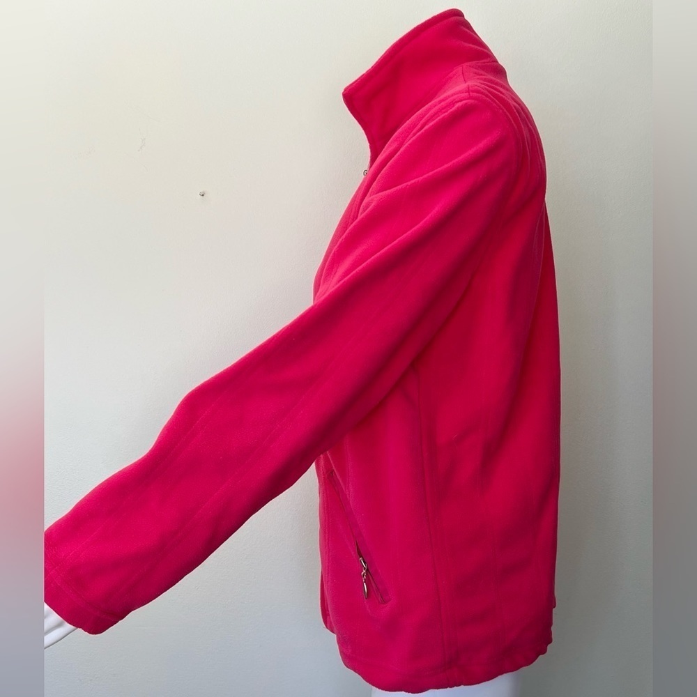 Jane Ashley - Womens Pink Zip Up Sweater Sz SM - Picture 4 of 8